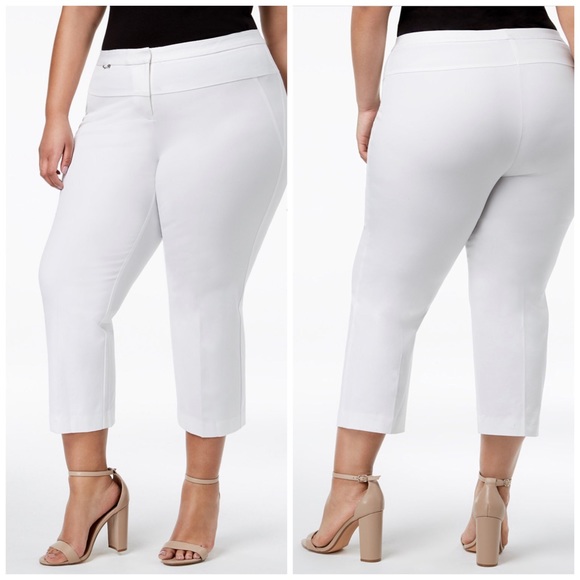 Alfani Women's Capri Pants Black Size Petite X-Large